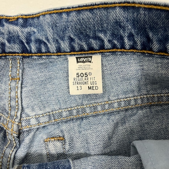 Vintage Levis 505 Womens Jeans Size 13 Medium Straight Leg Made In USA Mom Jeans - Picture 5 of 9